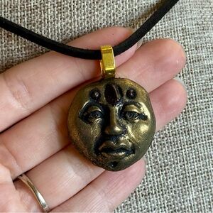 Handmade crystal goddess pendant necklace